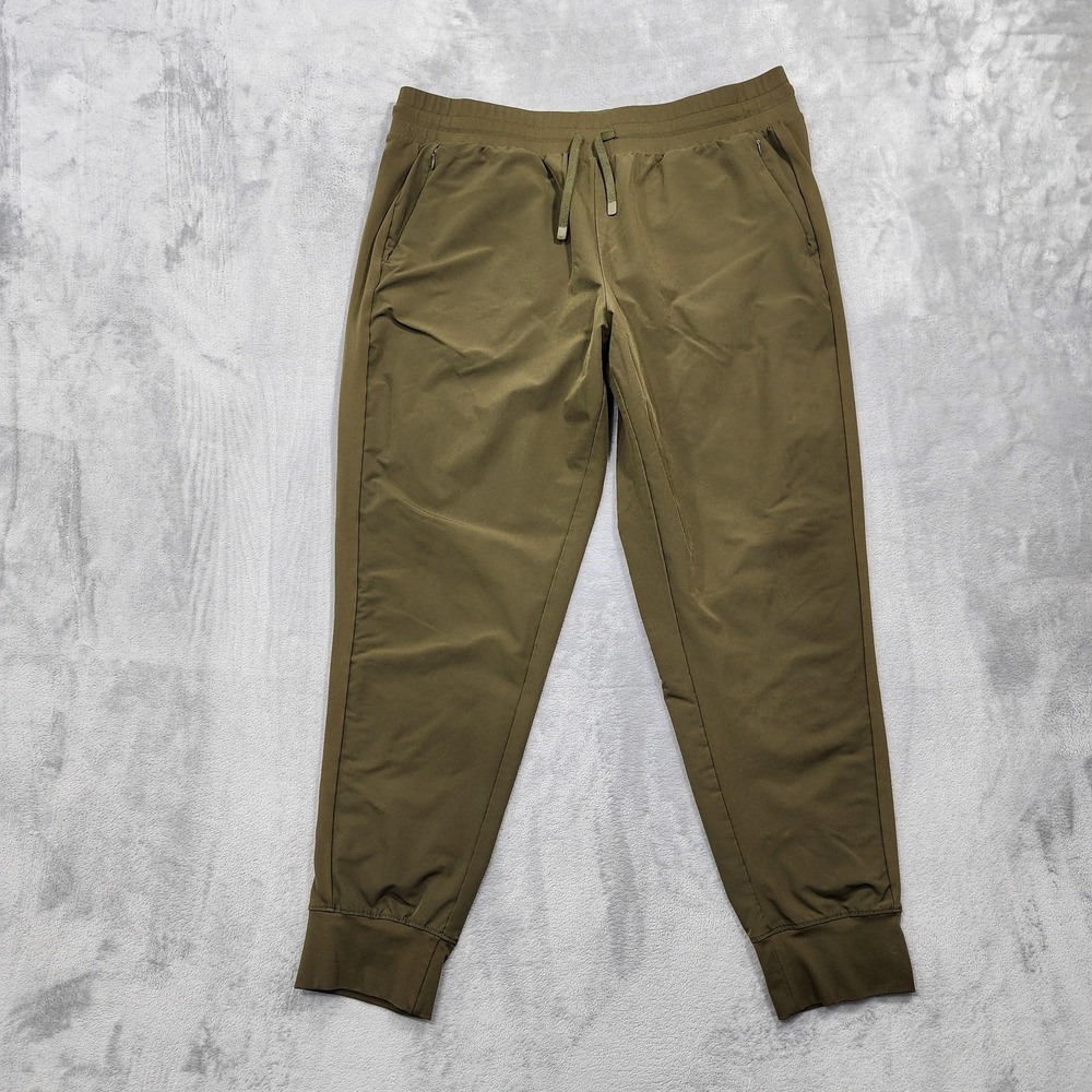 Mondetta Pants Mens‎ 2XL Green Outdoor Project Woven Jogger Zip Pocket Stretch